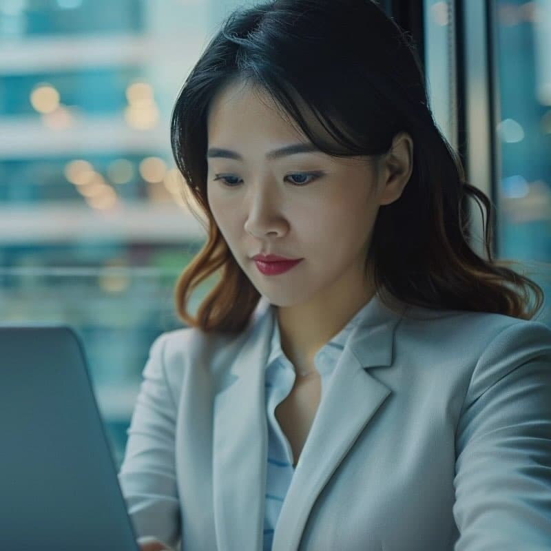 A mergers-and-acquistions analyst working, representing M & A Analysis
